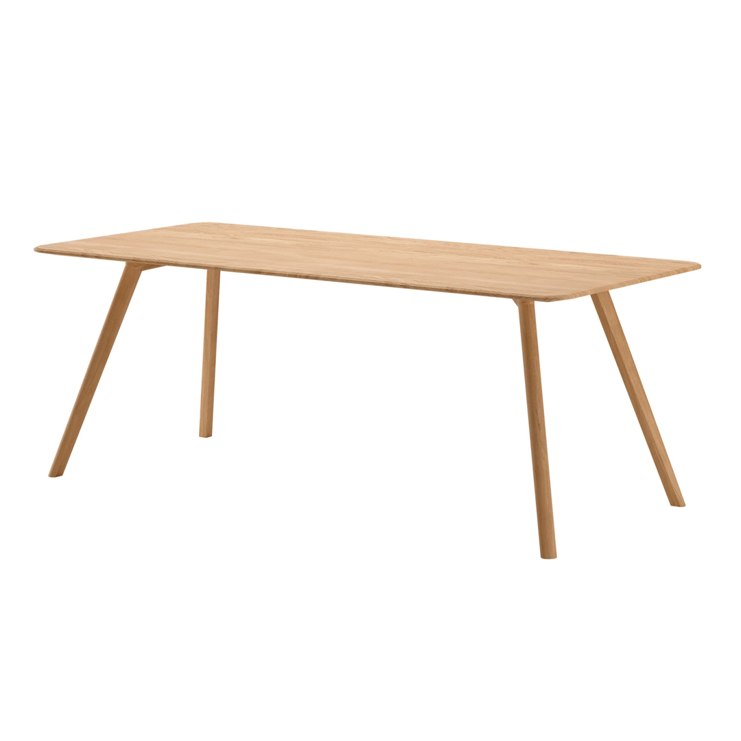 Objekte unserer Tage Tisch Meyer 23 von Objekte unserer Tage Waxed oak, T: 200 cm