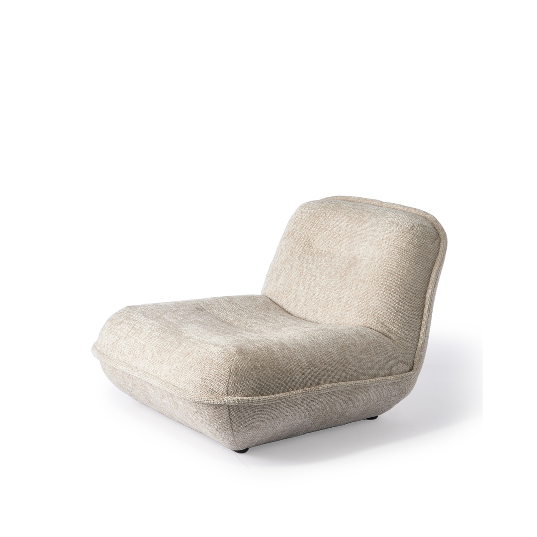 Pols Potten Puff Lounge Chair Berry - Sofa von polspotten Weiss