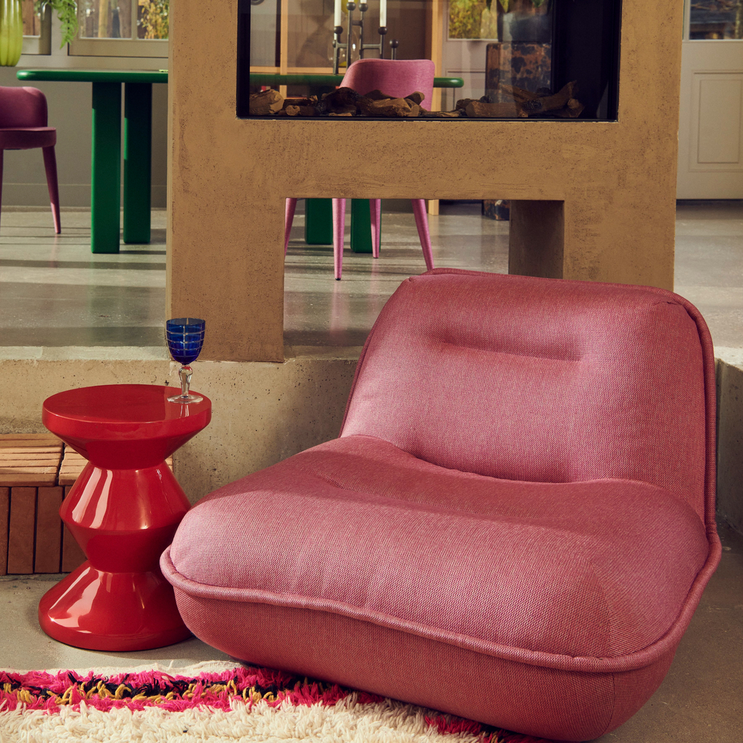 Puff Lounge Chair Berry - Sofa von polspotten