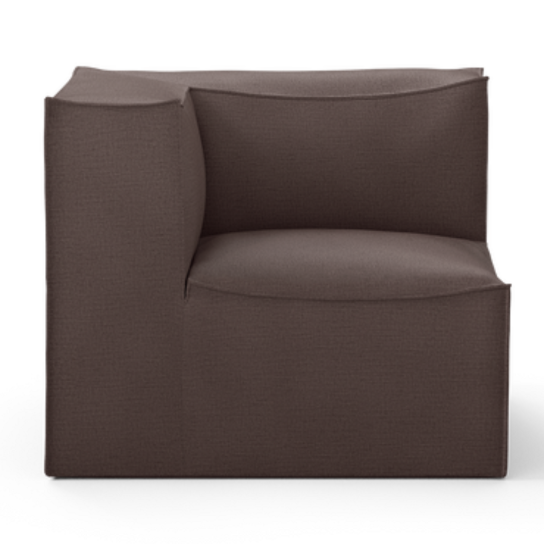 Ferm Living Catena Connecting Corner W: 95 cm / D: 95 cm, Dusty Brown CH1249/020 - Hot Madison Reloaded