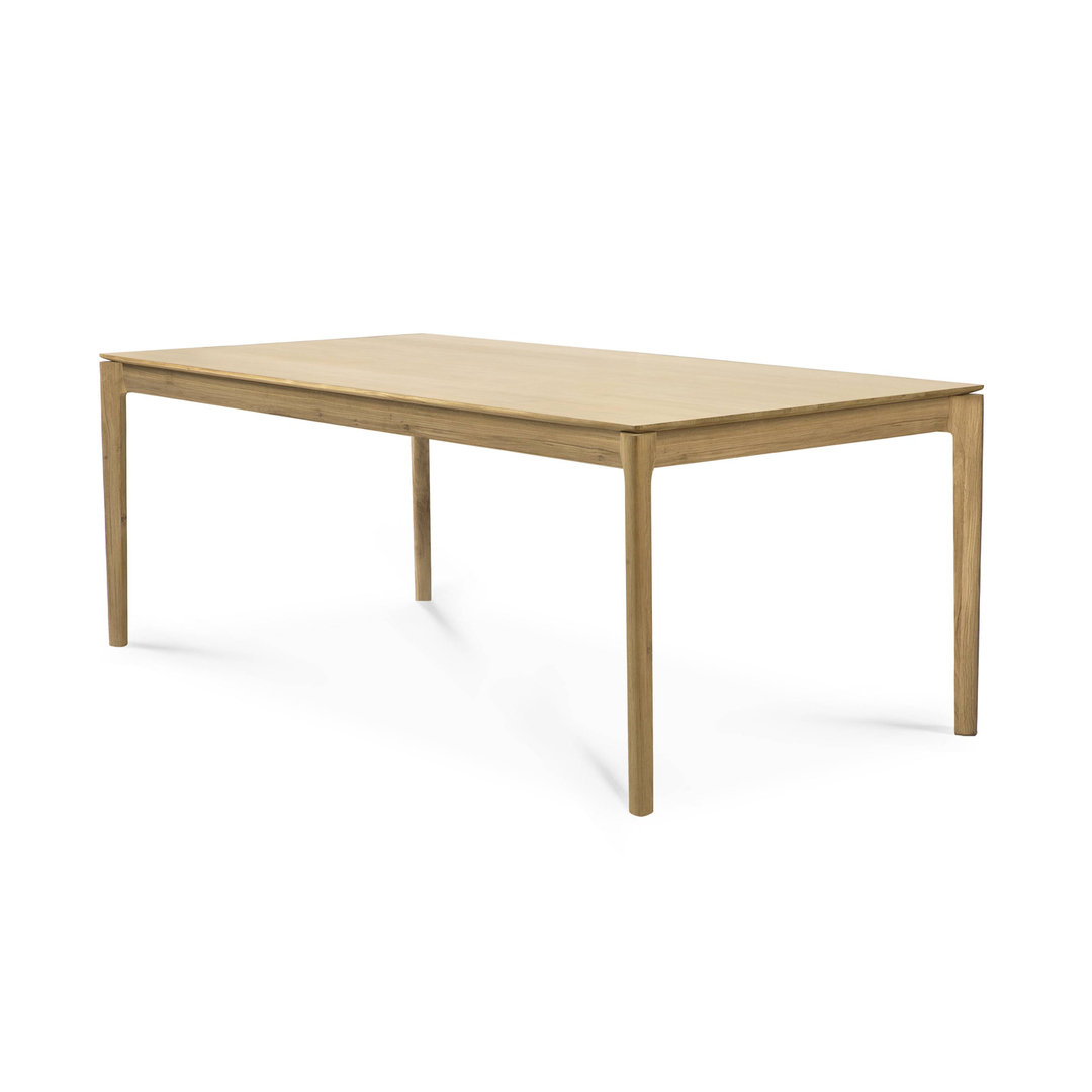 Ethnicraft Ausziehbarer Massivholztisch Bok von Ethnicraft W: 180 - 280cm / D: 100cm, Oak