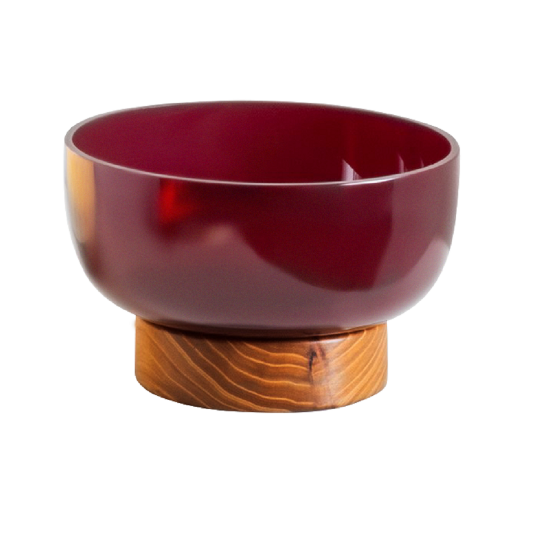 Artemide Tischleuchte Tragbar Bonta Base Ciotola von Artemide Rot