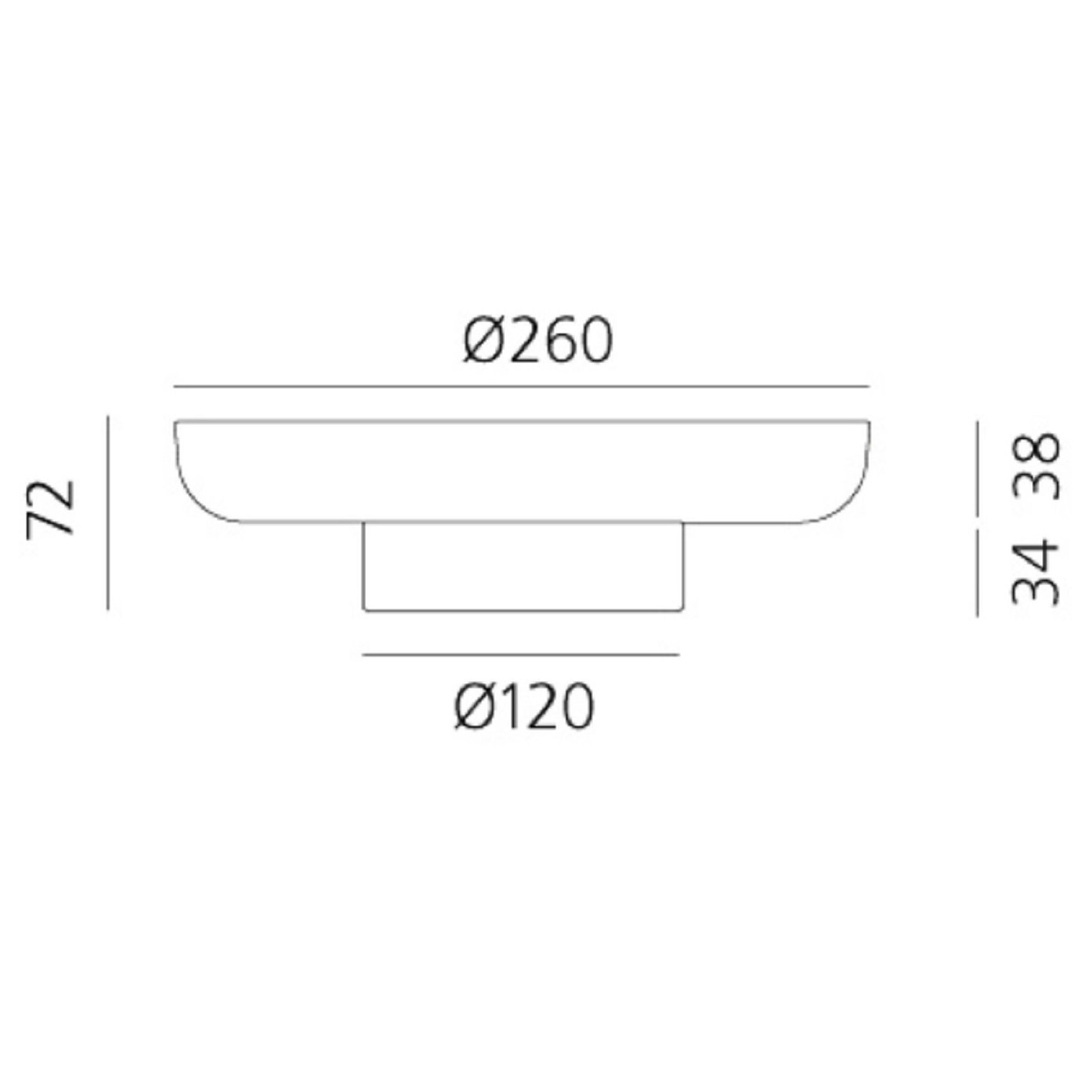 Artemide Tischleuchte Tragbar Bonta Base Piatto von Artemide