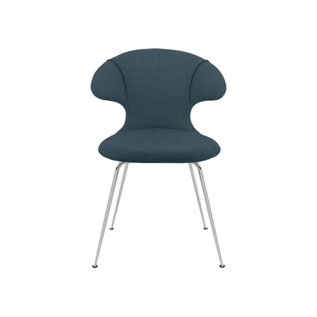 Umage Stuhl Time Flies von Umage Jet Air Blue, Chrome