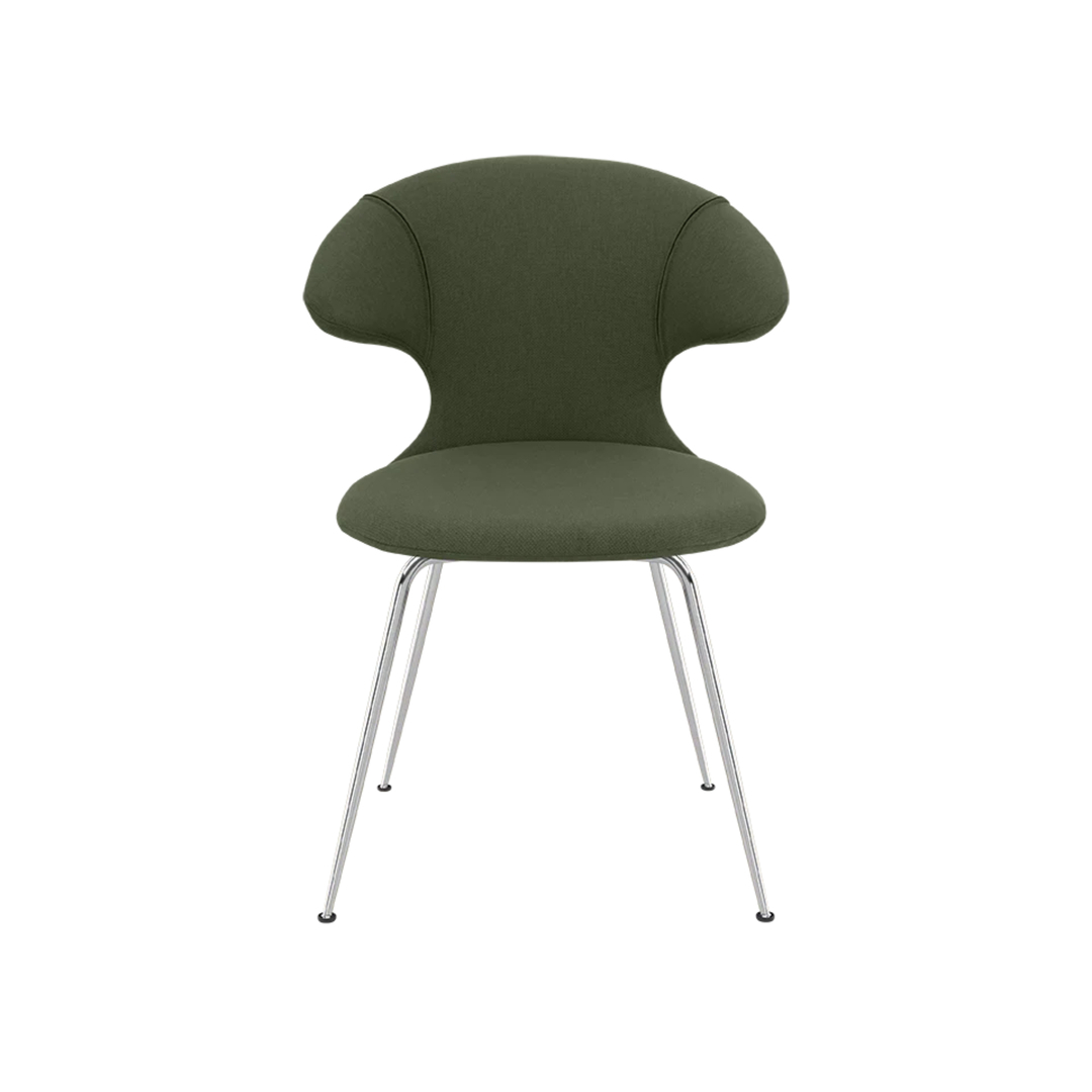 Umage Stuhl Time Flies von Umage Racing green, Chrome