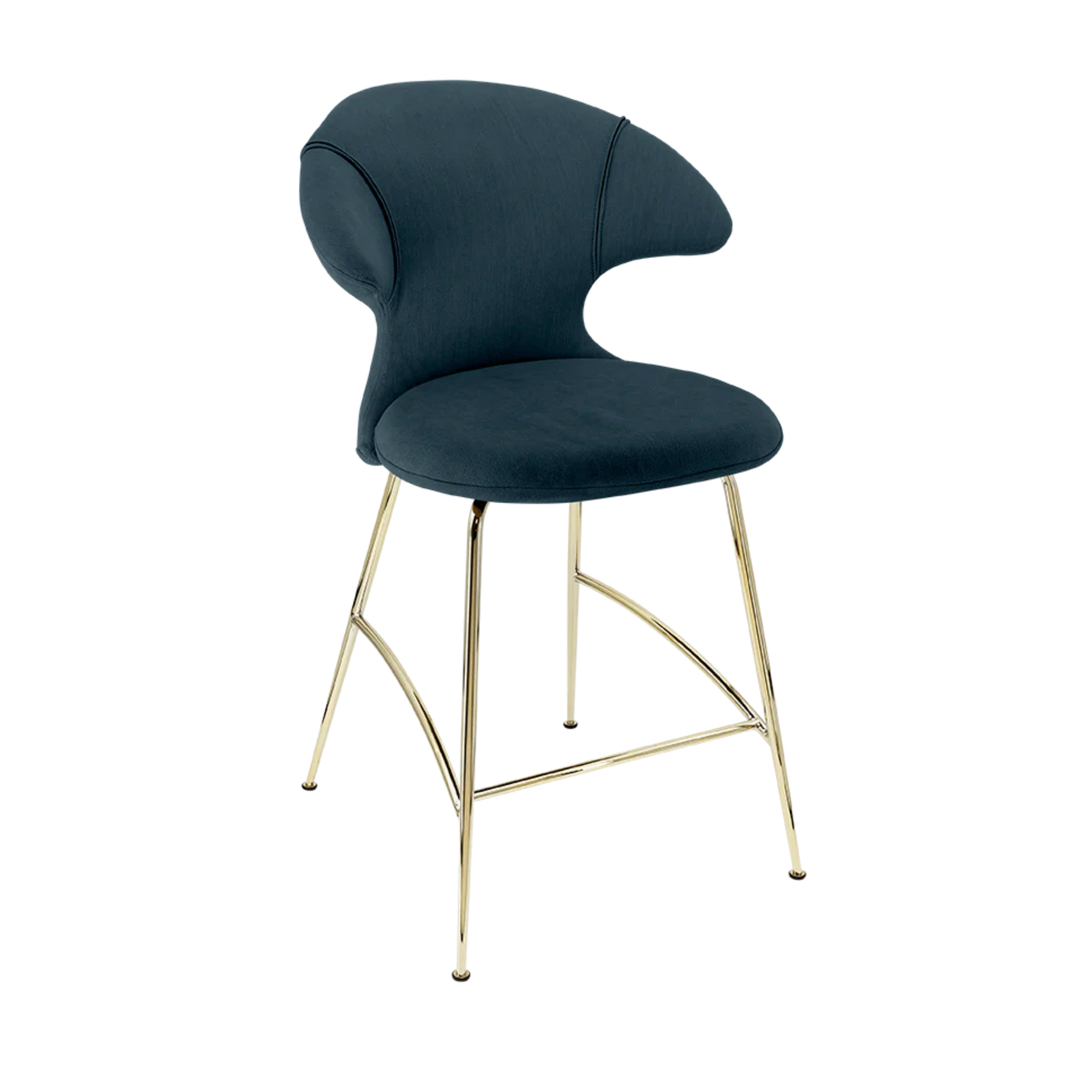 Umage Tresenhocker Time Flies von Umage Jet Air Blue, Brass