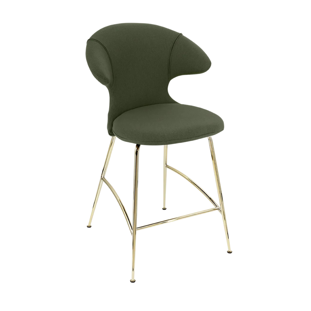 Umage Tresenhocker Time Flies von Umage Racing green, Brass