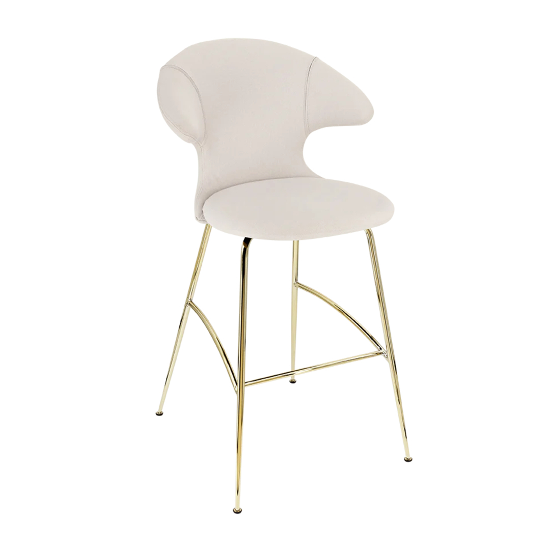 Umage Barhocker Time Flies von Umage White sands, Brass