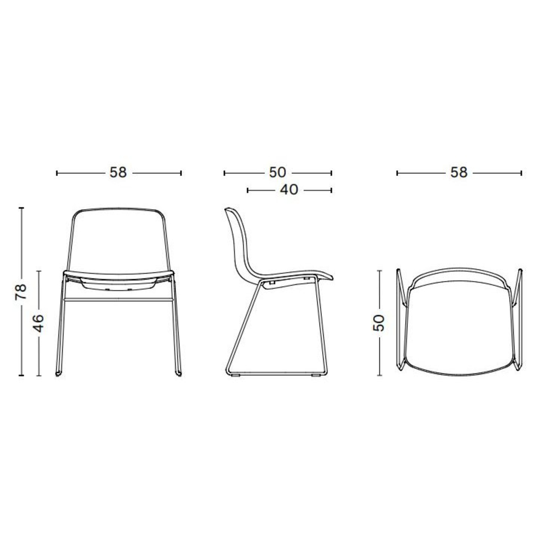 Stuhl About A Chair AAC 08 von Hay