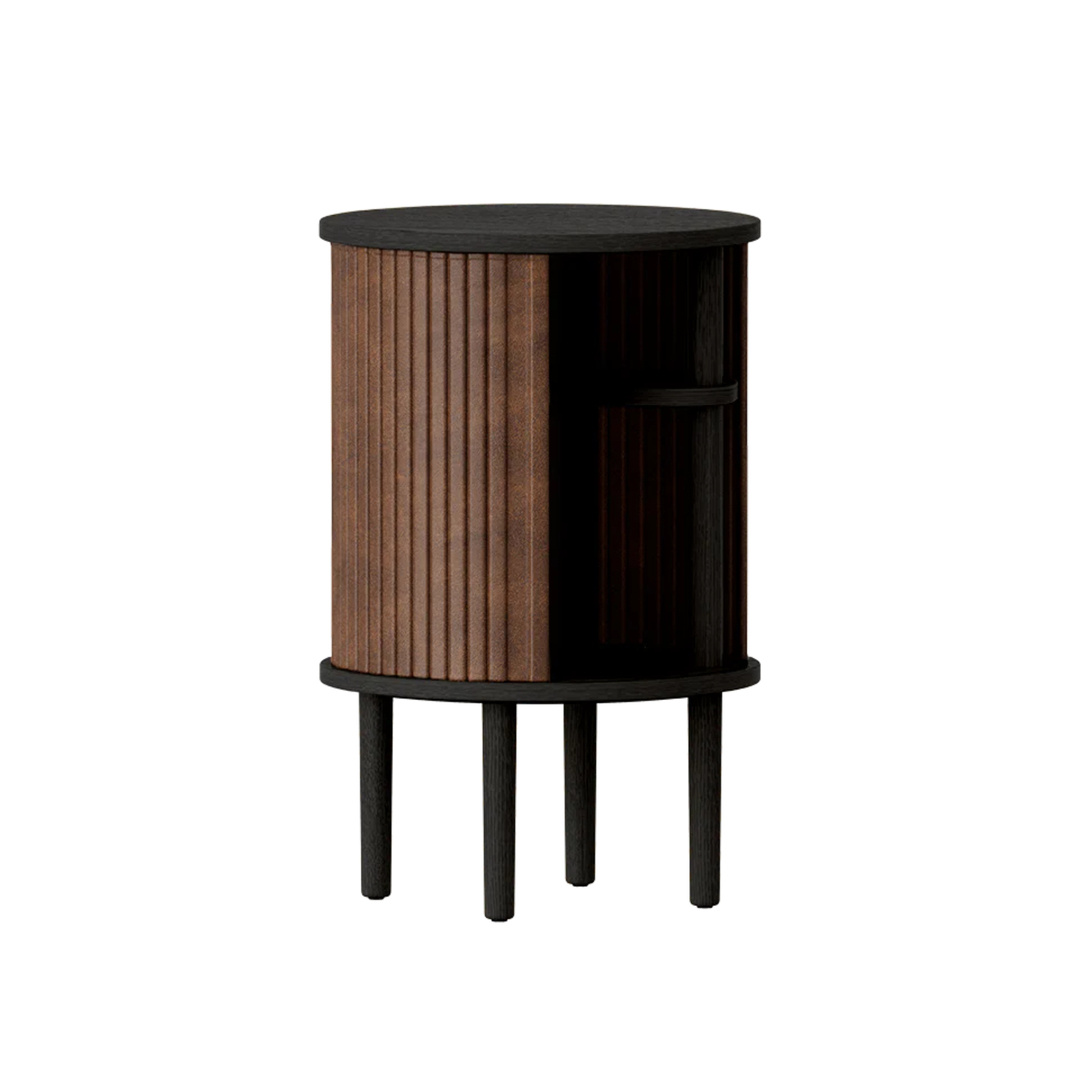 Umage Side Table Audacious von Umage Hazelnut,  Black oak