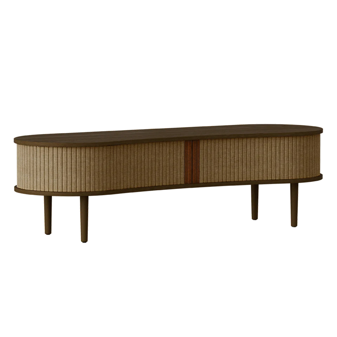 Umage TV Bank Audacious von Umage Sugar brown,  Dark oak