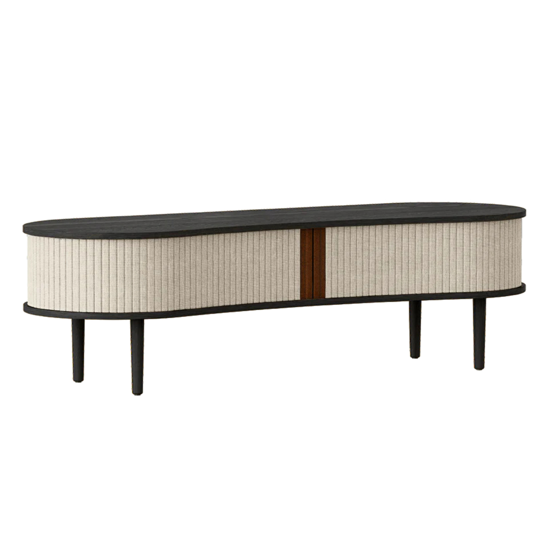 Umage TV Bank Audacious von Umage White sands,  Black oak