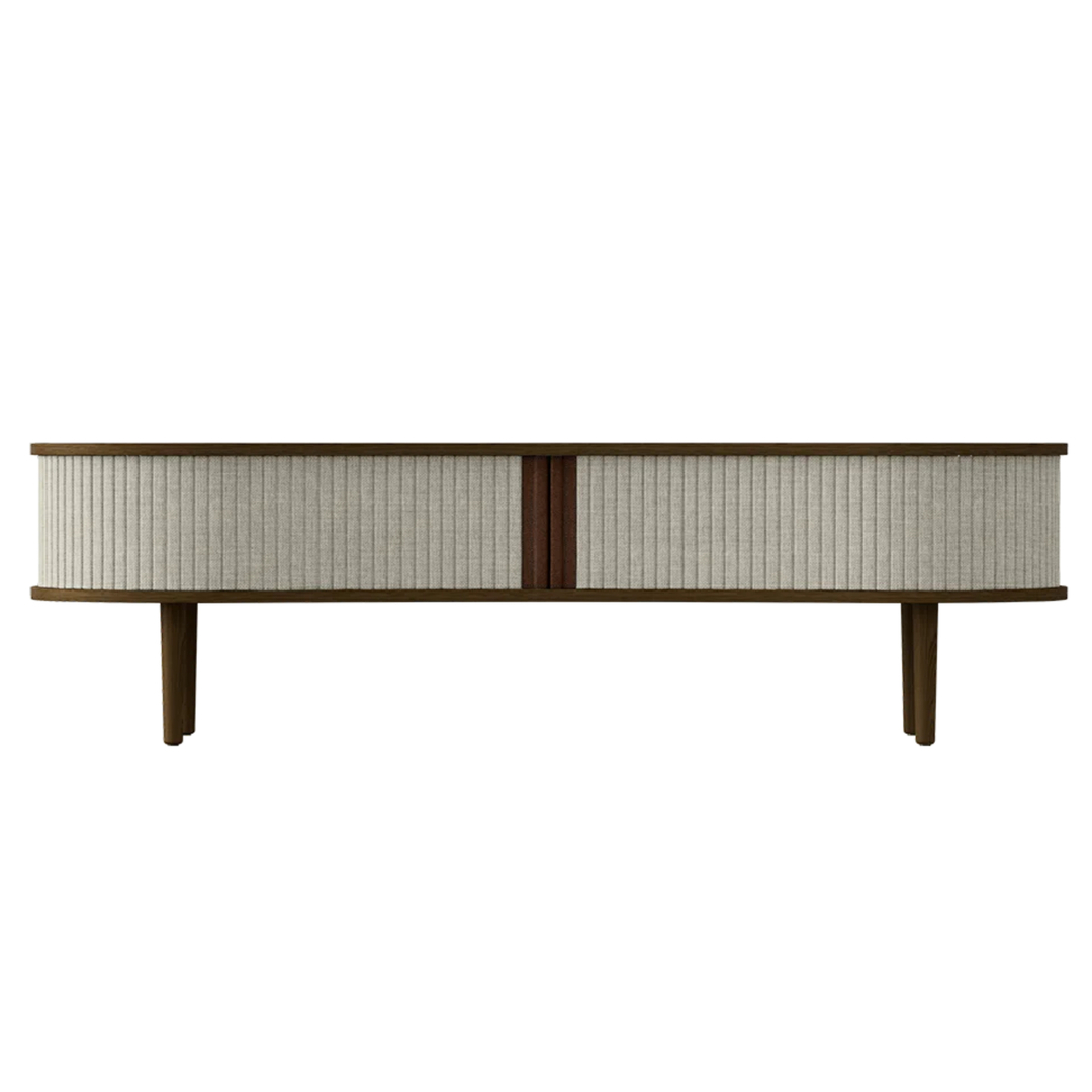 Umage TV Bank Audacious von Umage White sands,  Dark oak