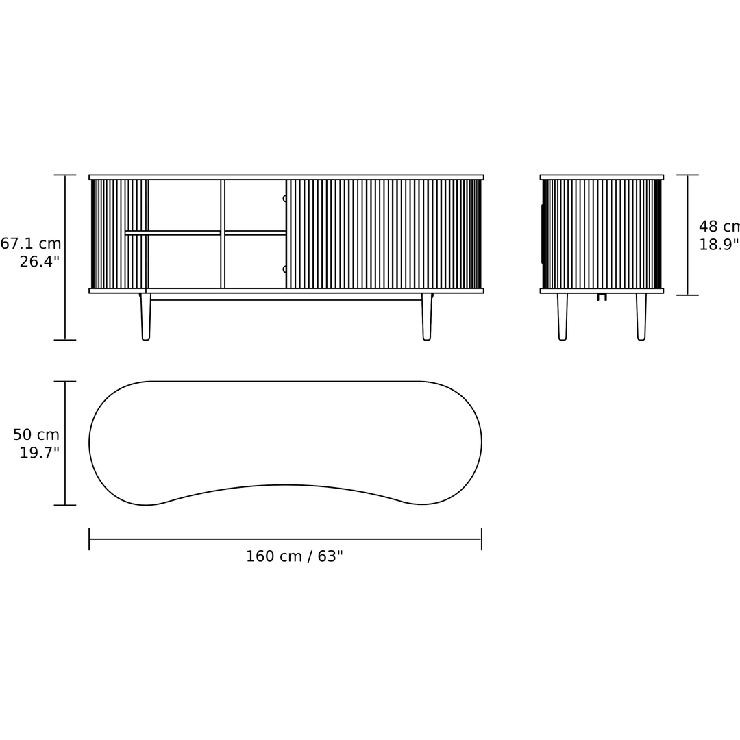 Sideboard Audacious von Umage
