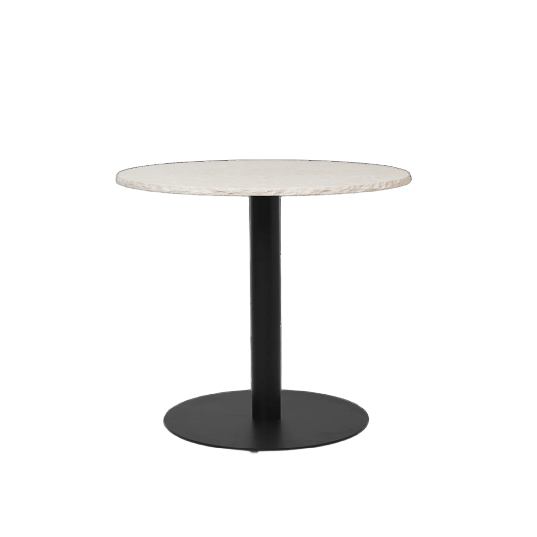 Ferm Living Mineral Dining Table - Bianco Curia/Black Standard