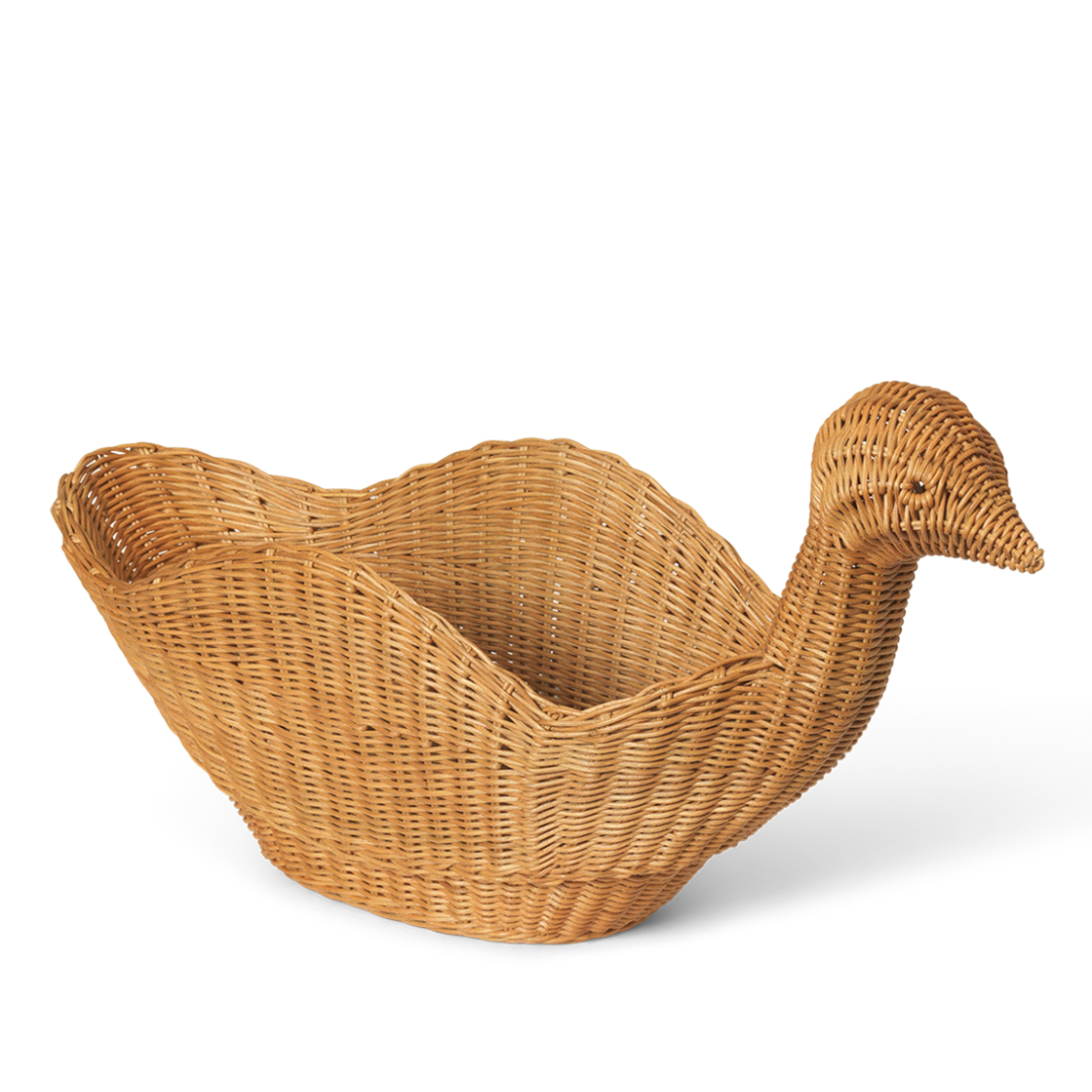 Ferm Living Wandaufbewahrung Bird Braided Von Ferm Living Nature