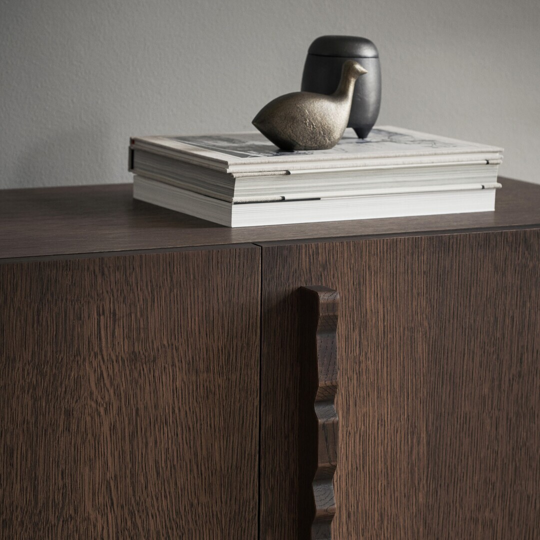 Ferm Living Sideboard Unda von Ferm Living Dark Stained Oak