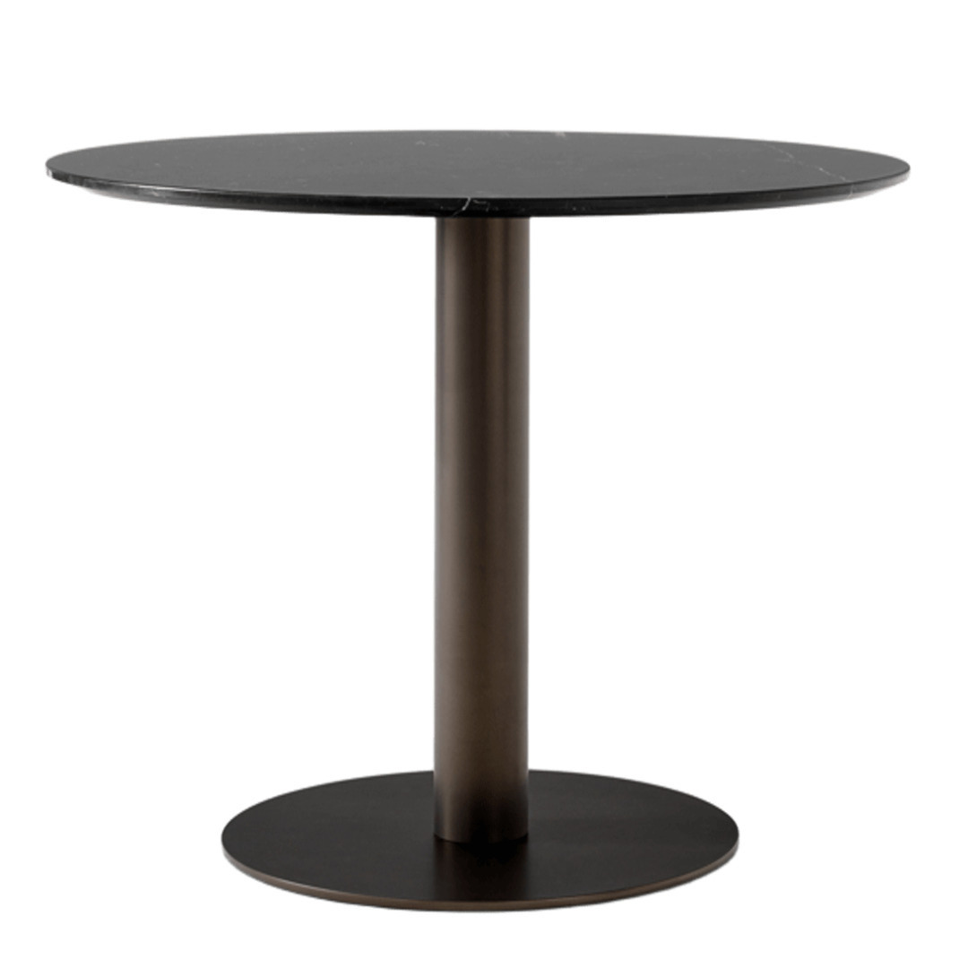 &Tradition In Between SK11/SK12/SK20 Bronzed, Ø: 90 cm , Nero Marquina marble