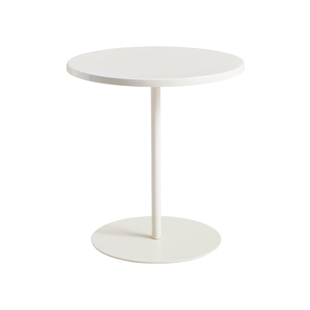 HAY Couchtisch Pyro Coffee Table von HAY White Powder-coated / Eggshell ceramic