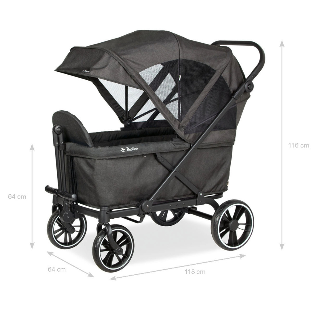 Pinolino Klappbollerwagen Cruiser Von Pinolino Black