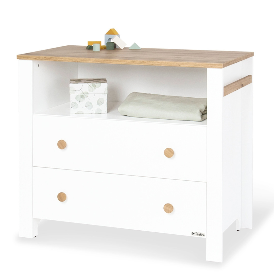 Pinolino Wickelkommode Lova breit Von Pinolino  White