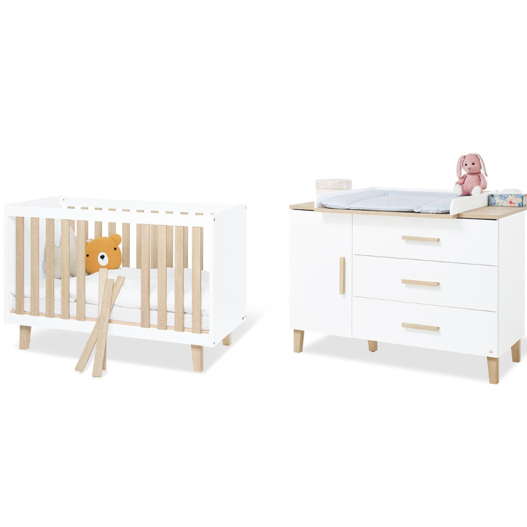 Pinolino Kinderzimmer Lumi Von Pinolino Weiss / Eiche