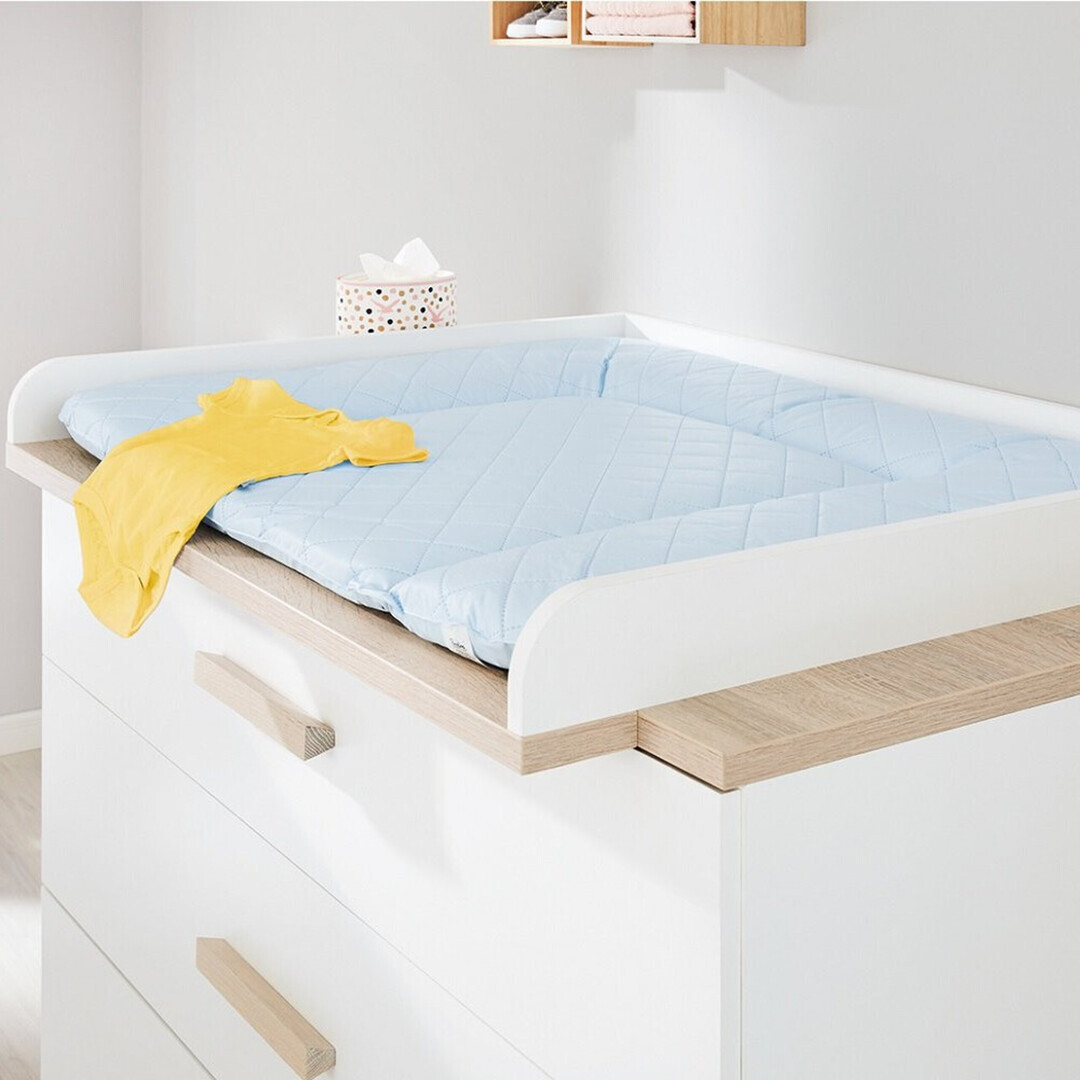 Pinolino Kinderzimmer-Set 'Lumi' extrabreit, 2-tlg Von Pinolino White