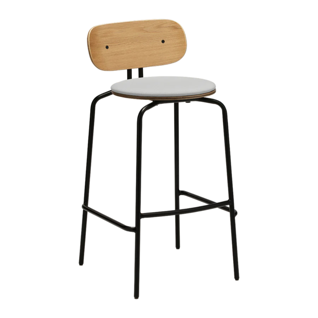 Umage Barhocker Curious Bar Stool Von Umage Sterling, Black 