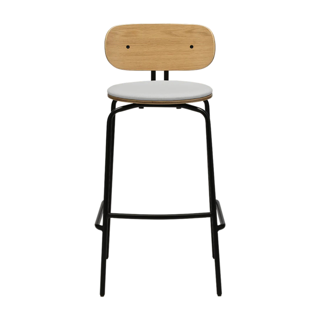 Umage Barhocker Curious Bar Stool Von Umage Sterling, Black -2