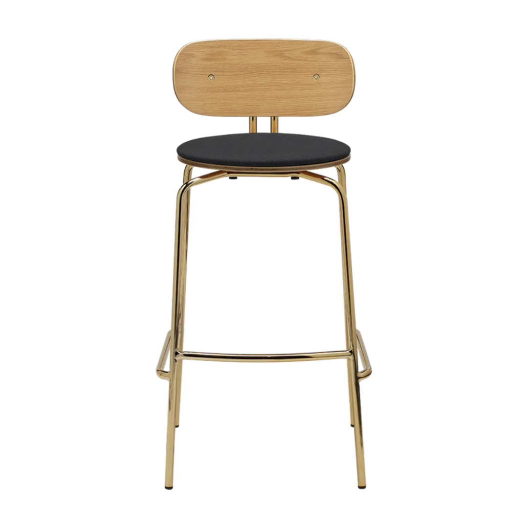 Umage Barhocker Curious Bar Stool Von Umage Shadow, Brass-1