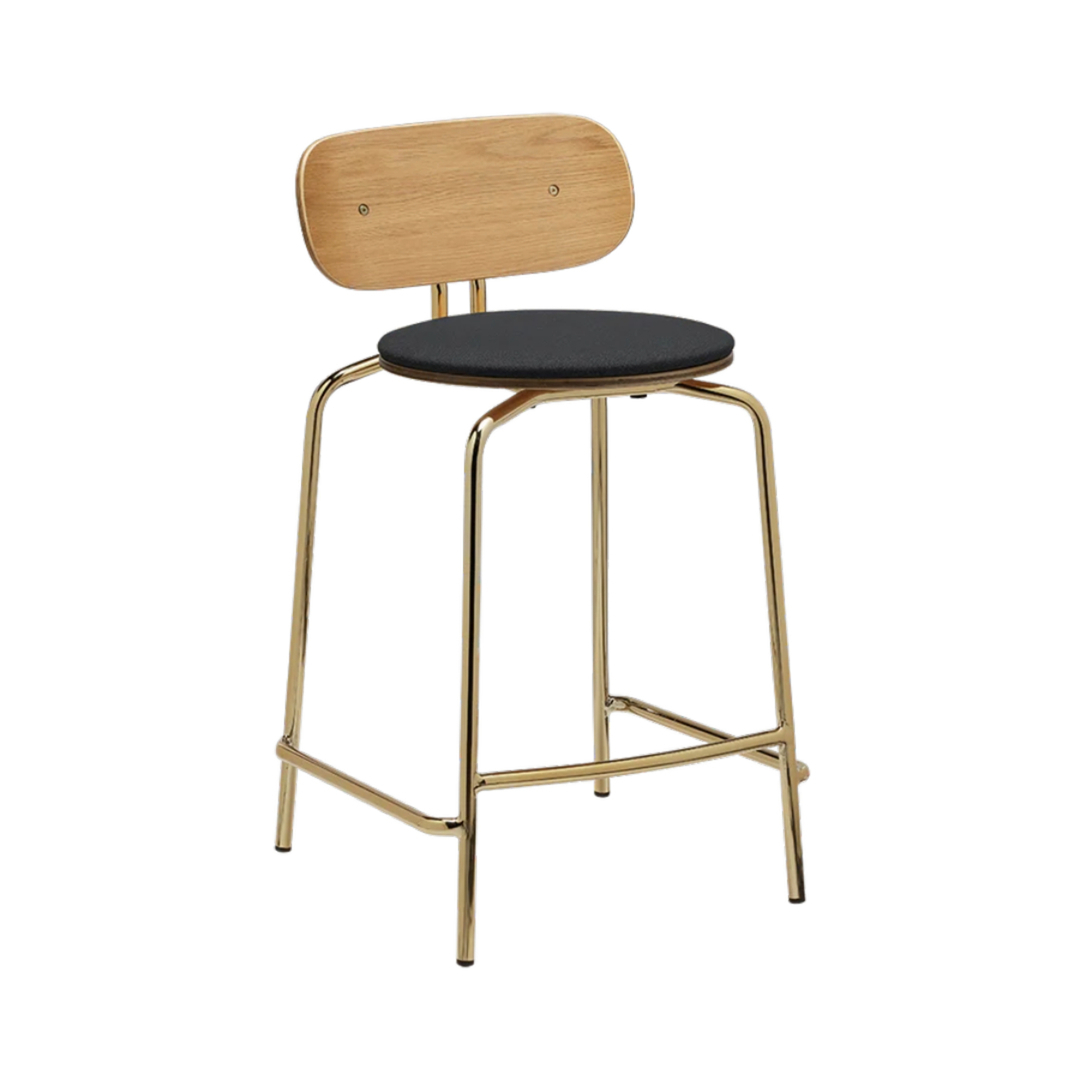 Umage Tresenhocker Curious Counter Stool Von Umage  Shadow, Brass