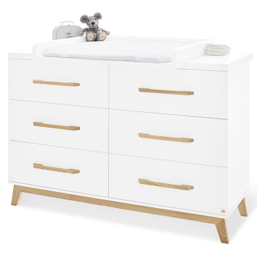 Pinolino Wickelkommode Riva Extrabreit Von Pinolino  White