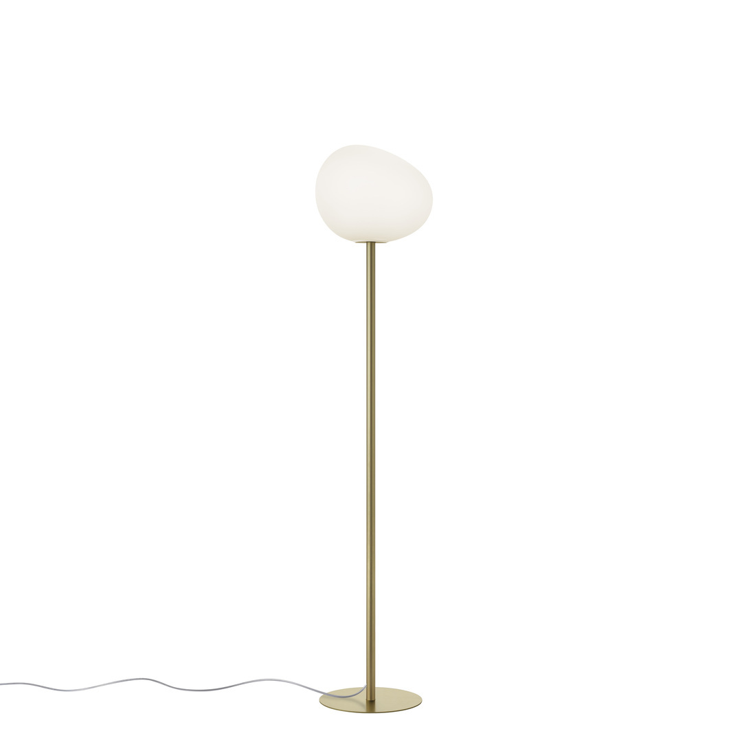 Foscarini Stehleuchte Gregg von Foscarini Media, Gold