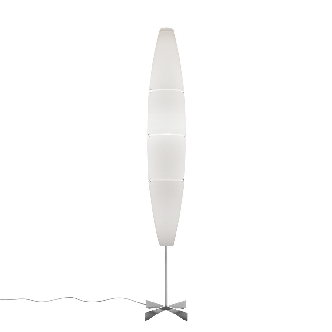 Foscarini,Stehleuchte Havana von Foscarini,With dimmer,aluminum,Licht,Stehleuchte mit Dimmer Chorm