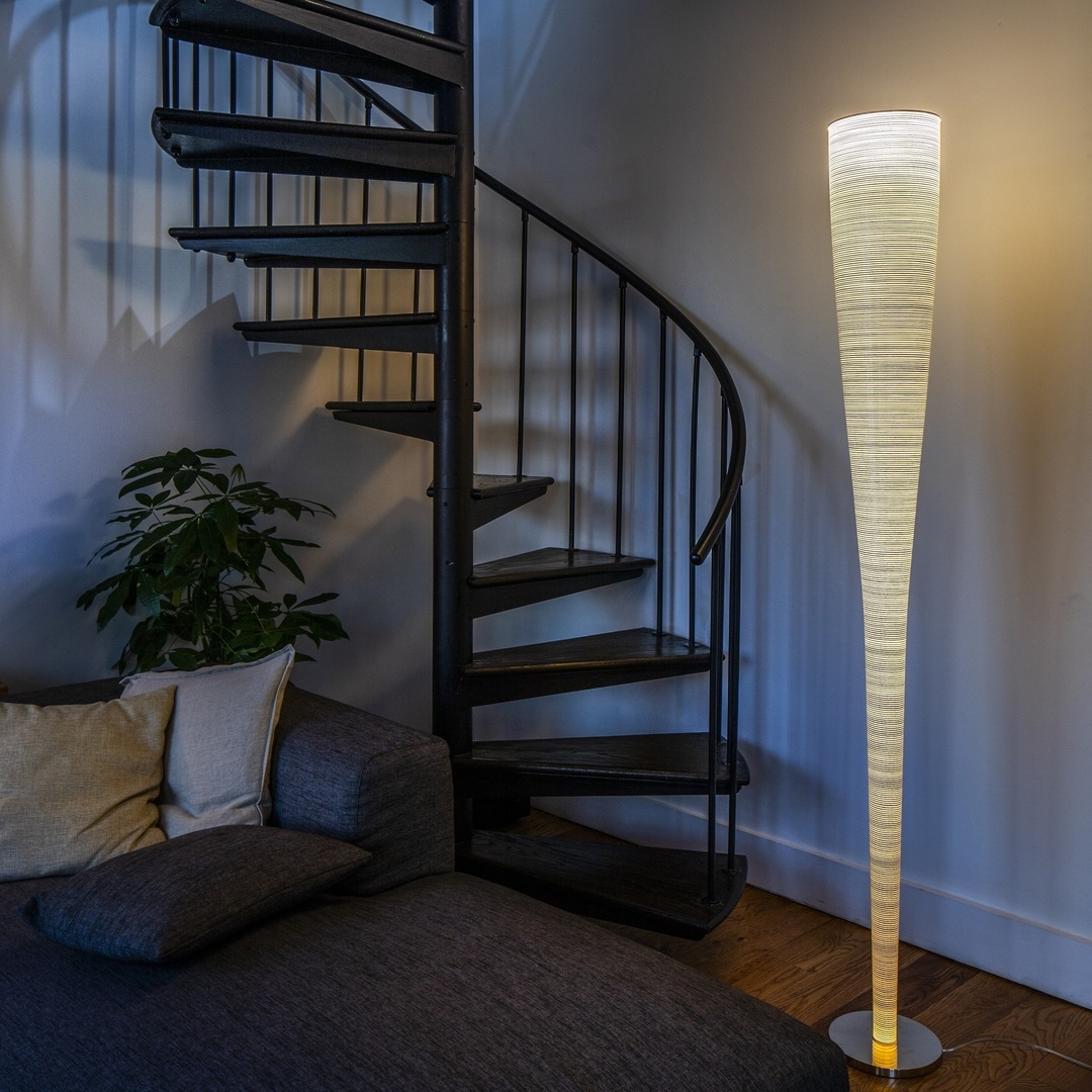 Foscarini Stehleuchte Mite von Foscarini Ohne Dimmer, Yellow-1