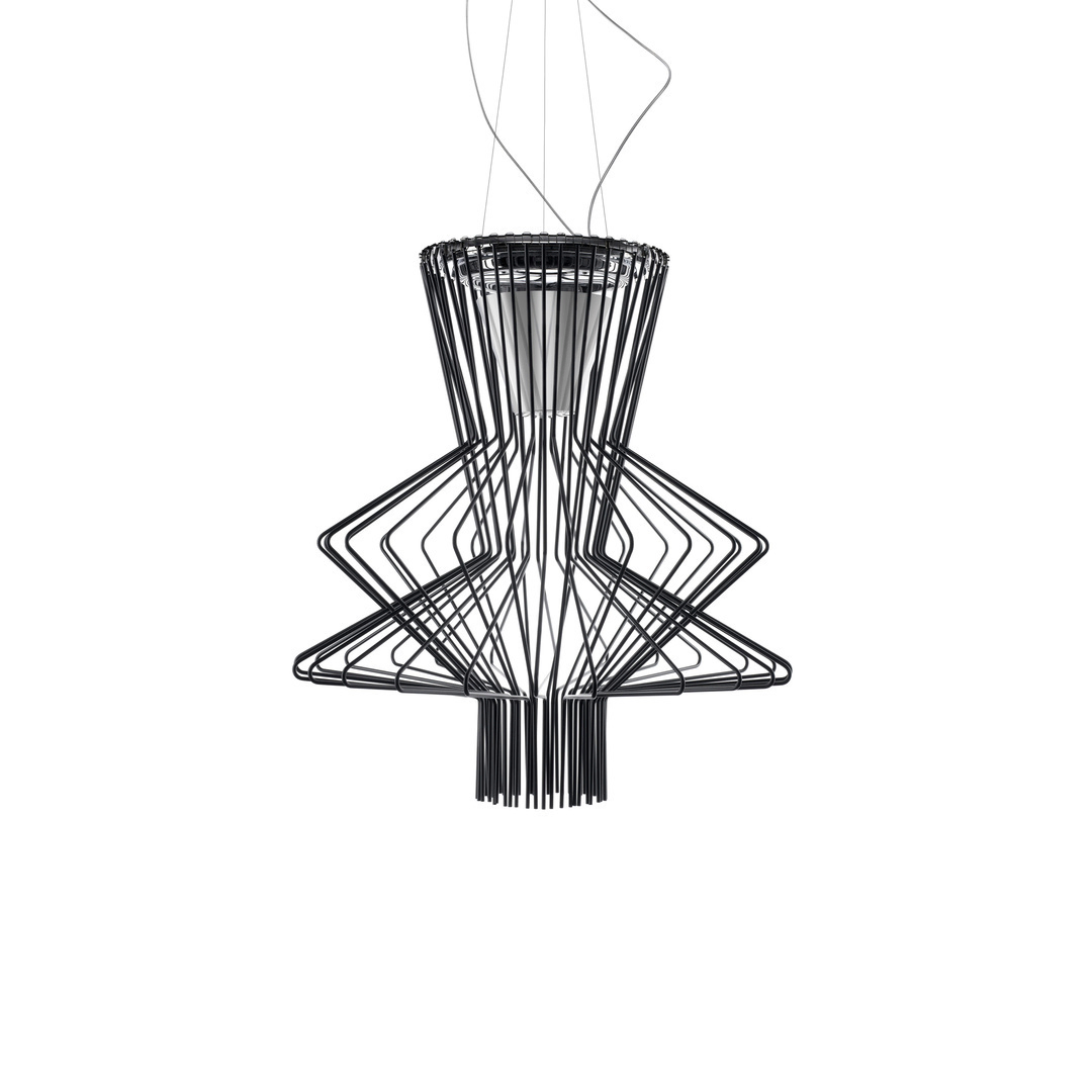 Foscarini Pendelleuchte Allegro von Foscarini Ritmico / Graphite
