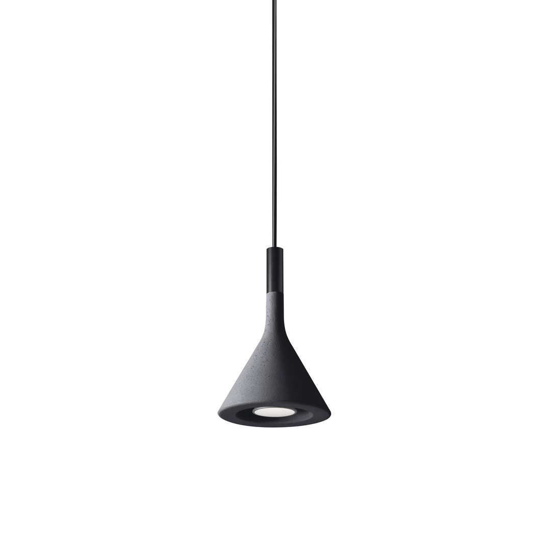 Foscarini Pendelleuchte APLOMB Mini von Foscarini Anthracite