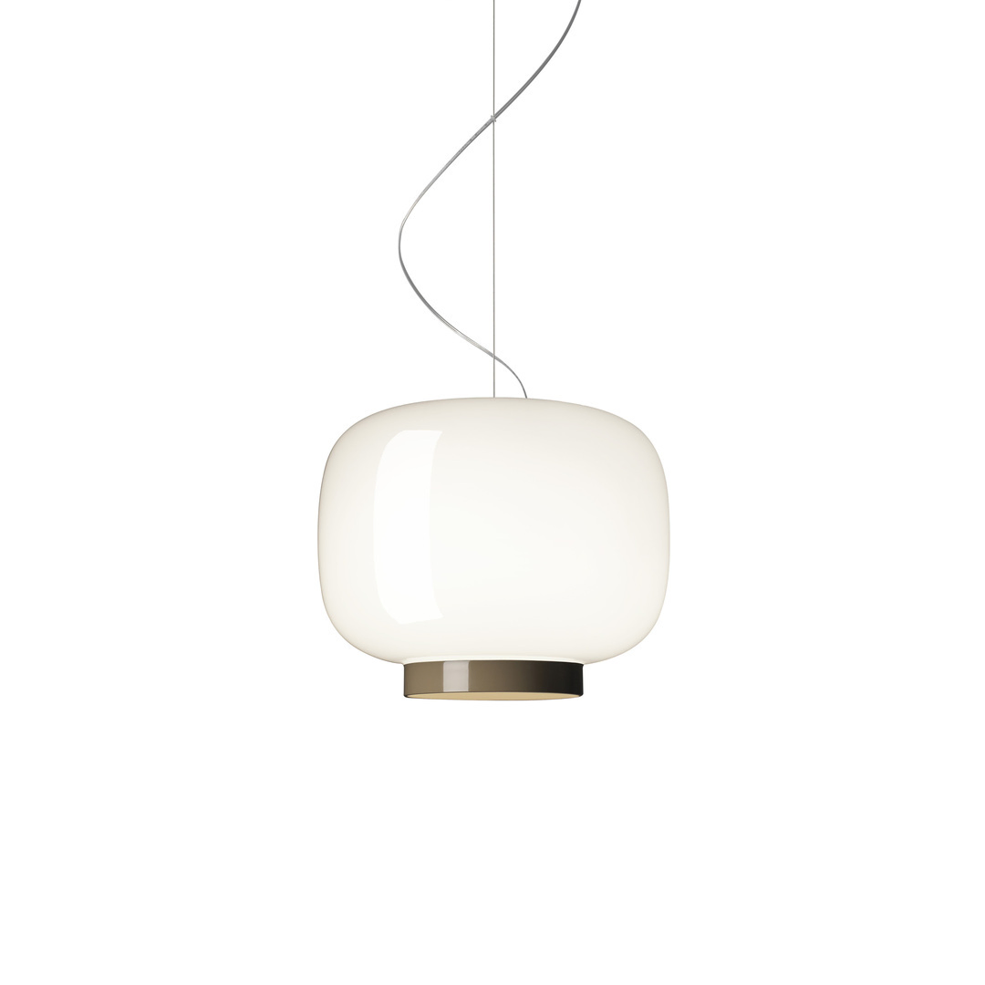 Foscarini Pendelleuchte Chouchin 3 Reverse LED Dimmbar von Foscarini Grau