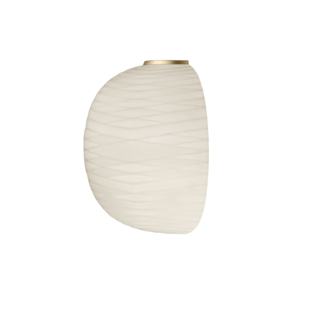 Foscarini Wandleuchte Gem Semi von Foscarini Gold