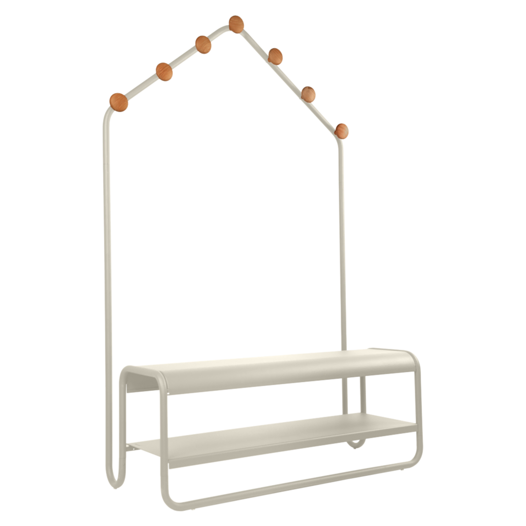 Fermob Garderoben-bank FUNAMBULE von Fermob Clay gray A5