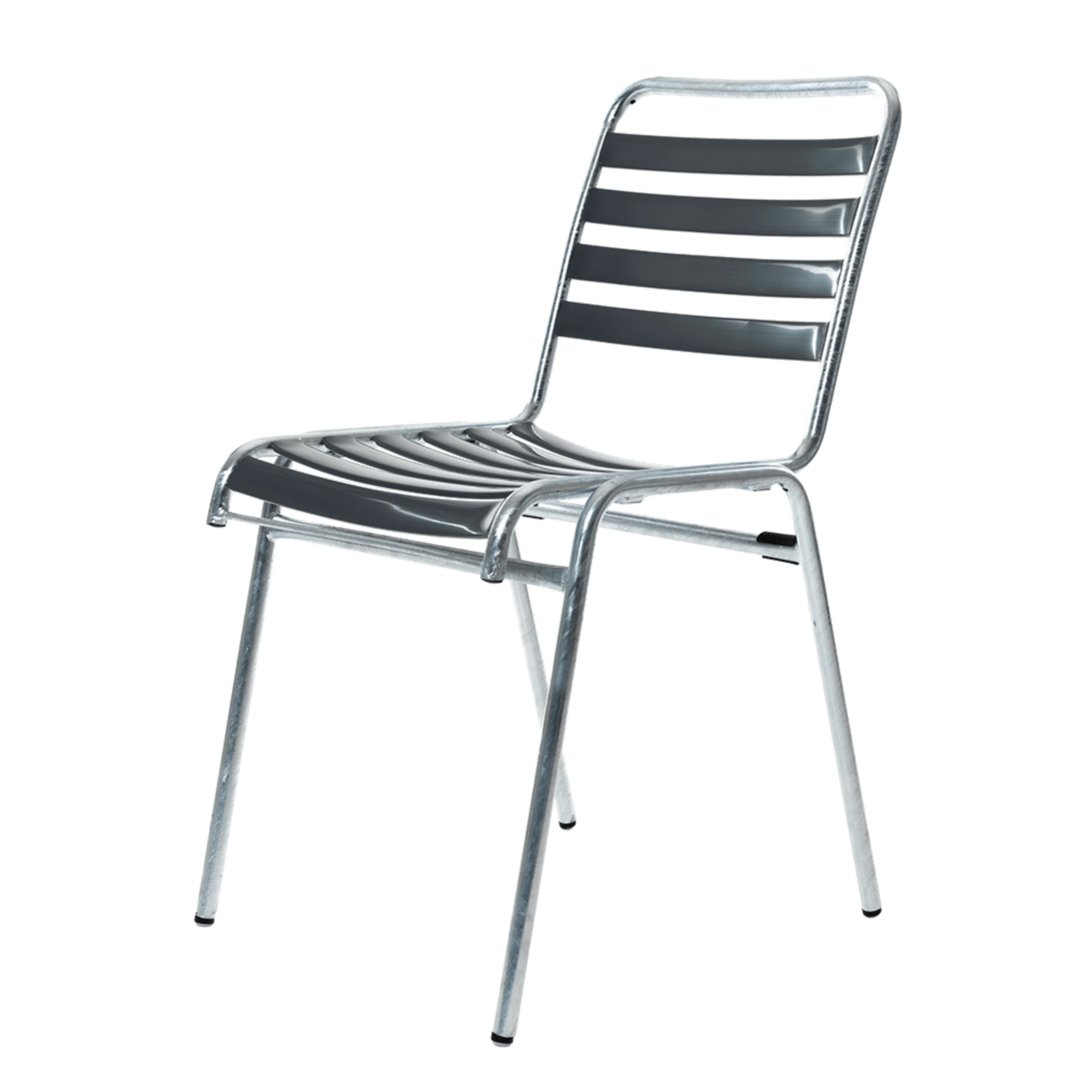 Manufakt Garrtenstuhl Modell Lugano von Bättig Anthracite gray