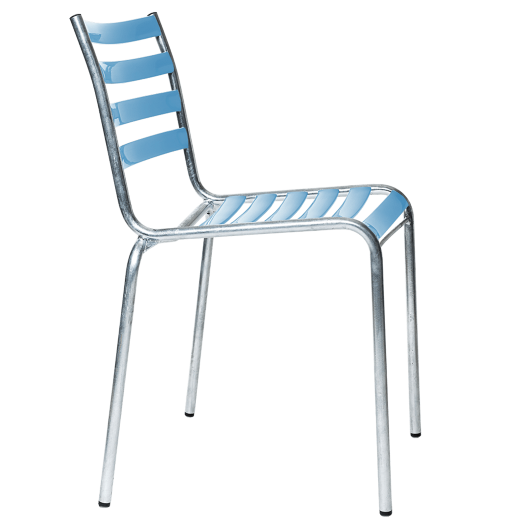 Manufakt Gartenstuhl 710 von Bättig Light blue NCS S 2040-R90B