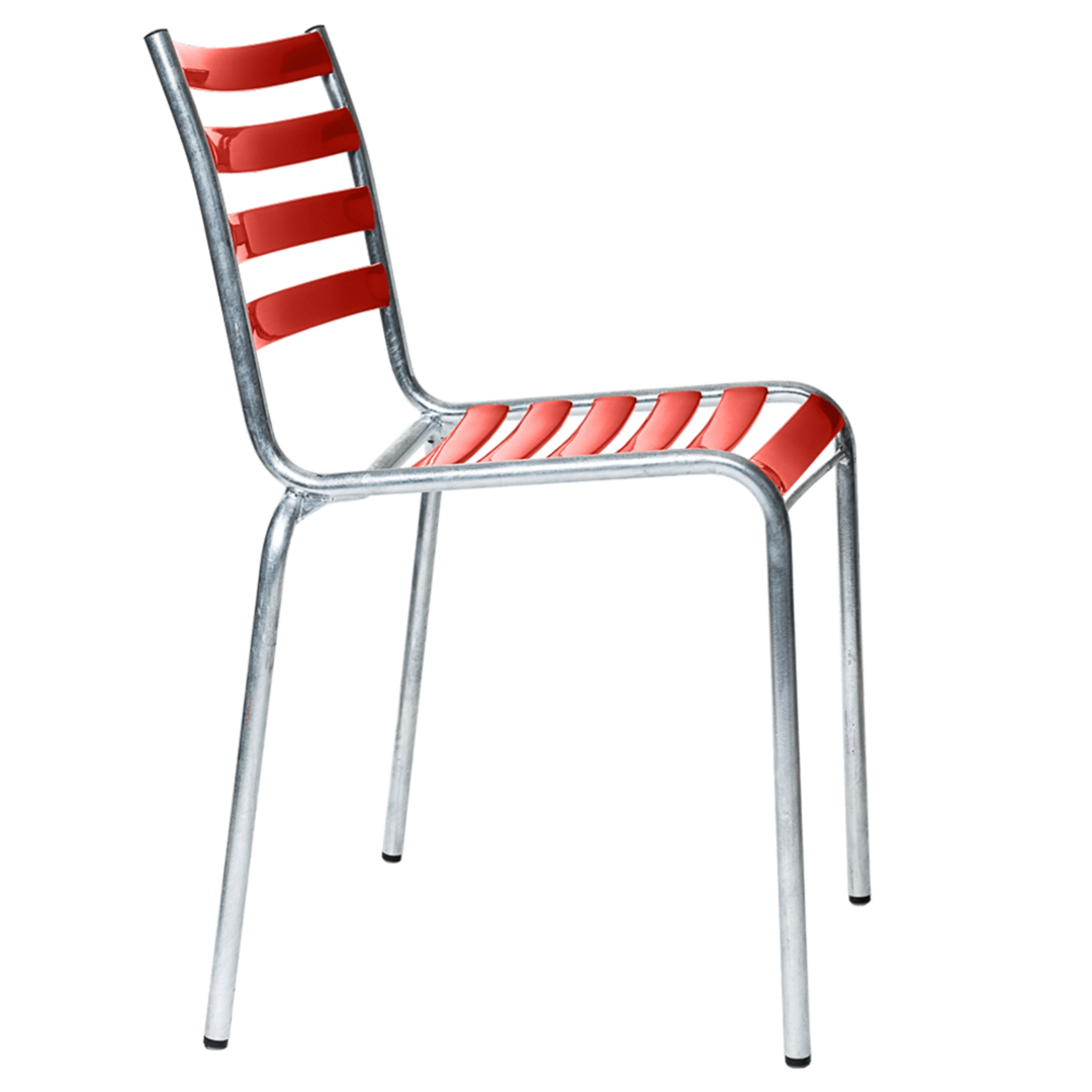 Manufakt Gartenstuhl 710 von Bättig Red RAL 3000