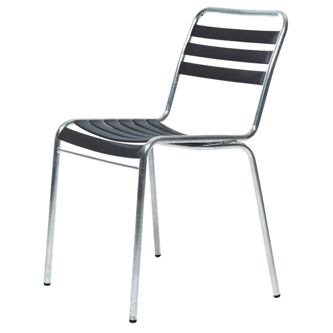 Manufakt Gartenstuhl Modell 111 von Bättig Anthracite gray RAL 7016