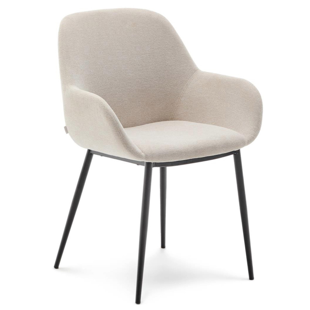 Kave Home Stühle Konna von Kave Home im 4er Set Black