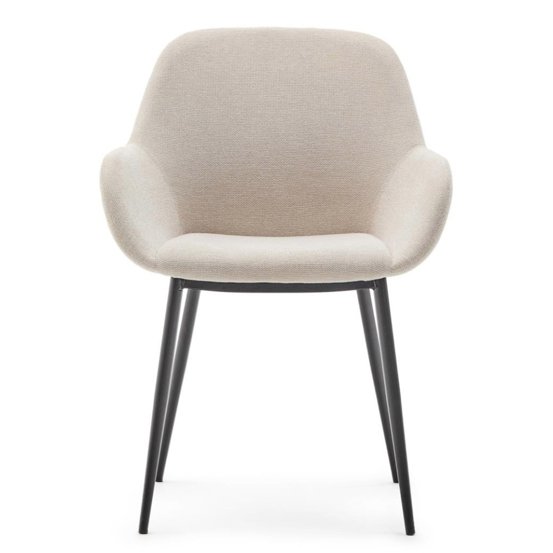 Kave Home Stühle Konna von Kave Home im 4er Set Black