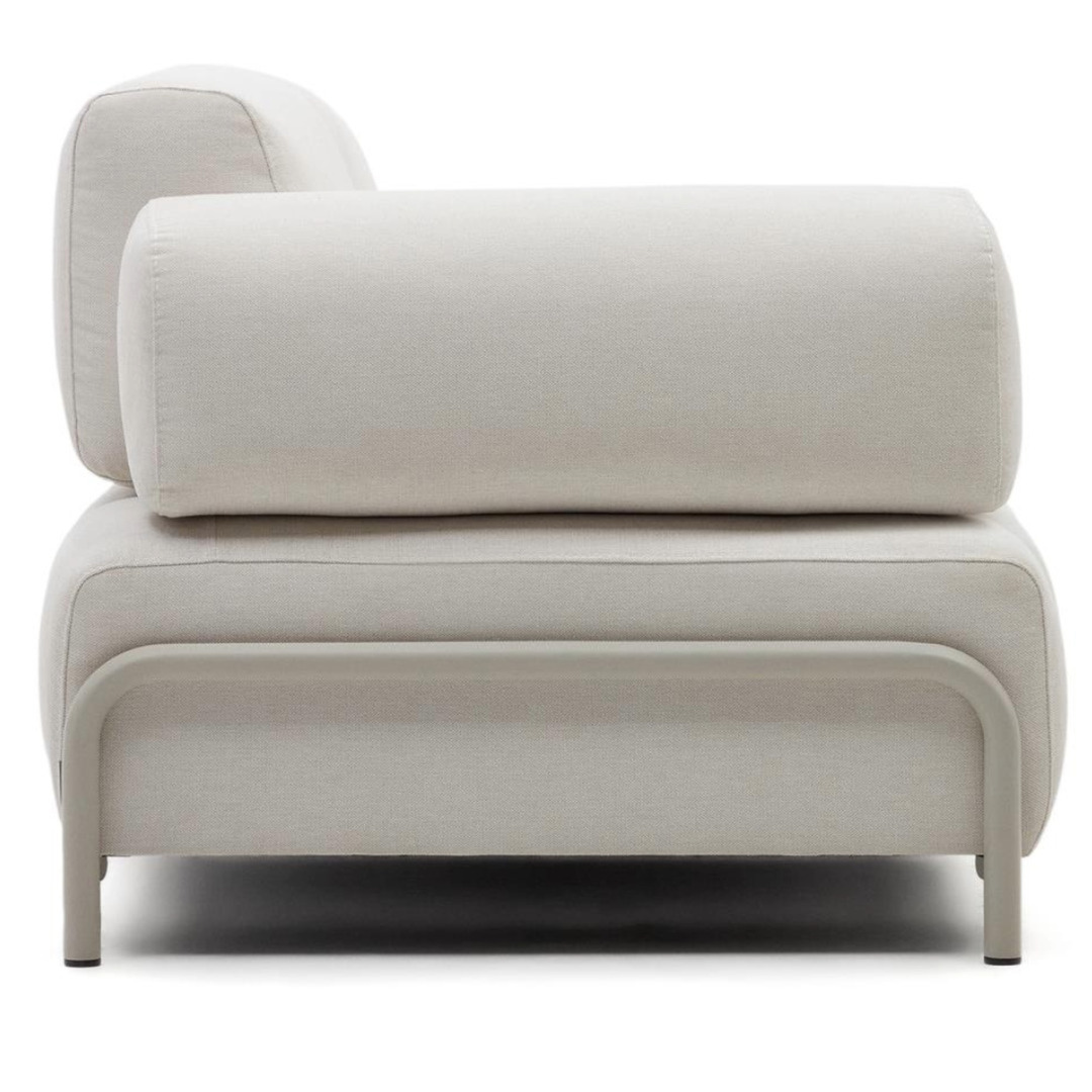 Kave Home 3-Sitzer-Sofa Compo - Chenille von Kave Home  Beige