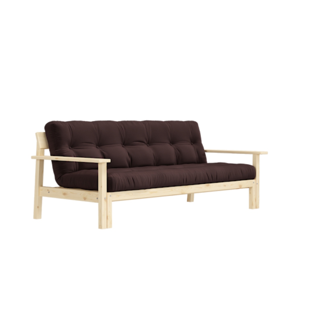 Karup Design Sofa Beds UNWIND CLEAR LACQUERED von Karup Design Brown