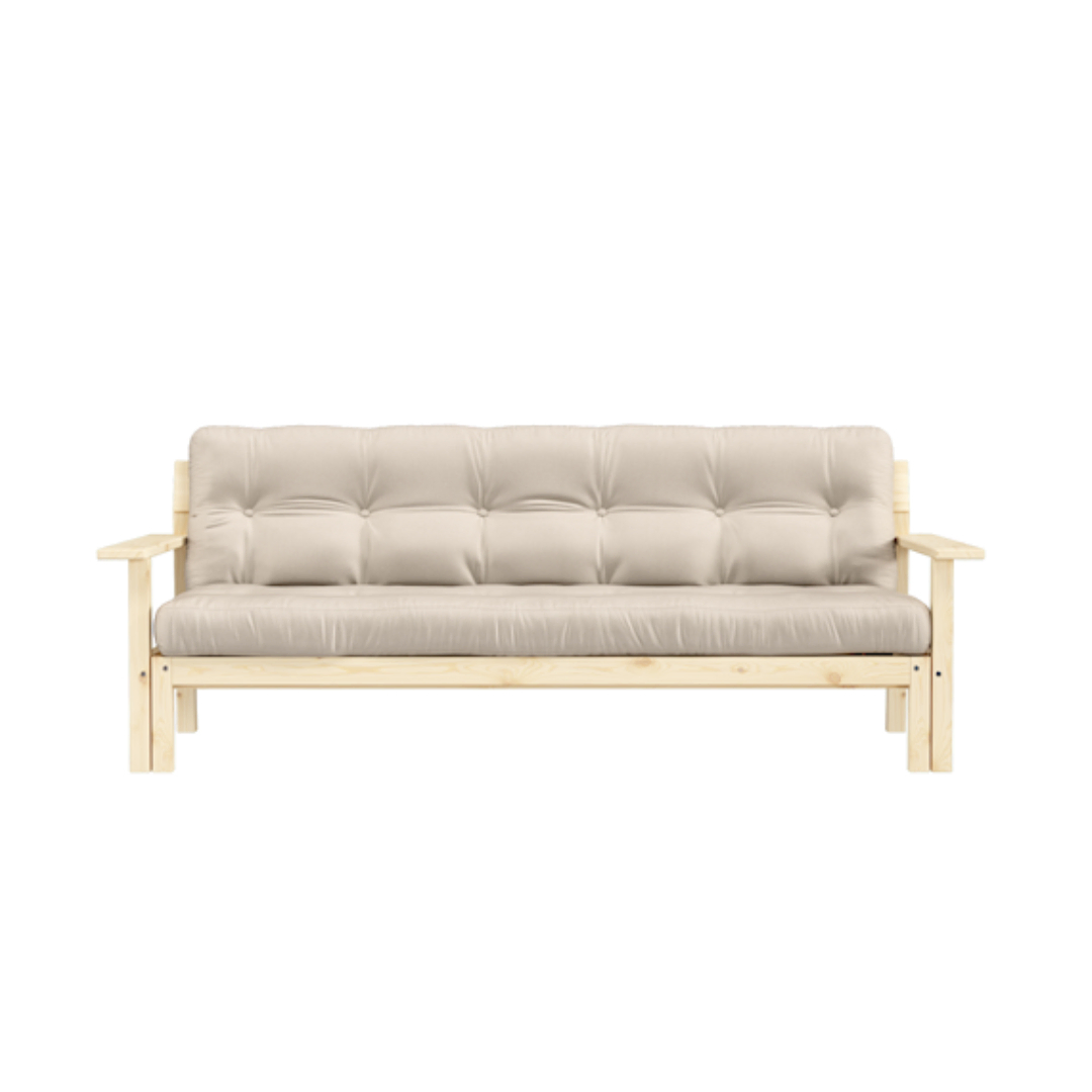 Karup Design Sofa Beds UNWIND CLEAR LACQUERED von Karup Design Beige-1