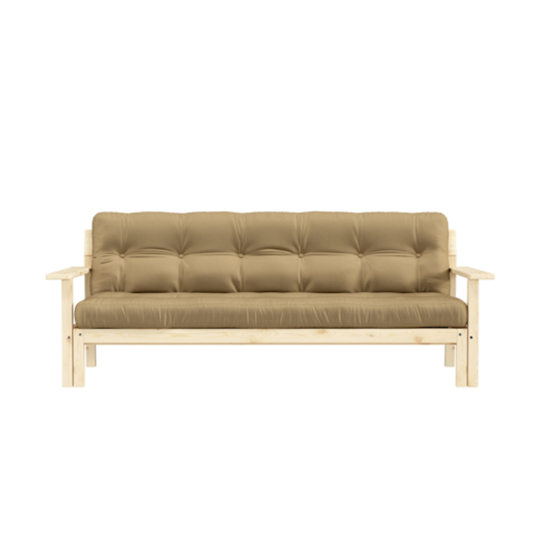 Karup Design Sofa Beds UNWIND CLEAR LACQUERED von Karup Design Wheat Beige-1